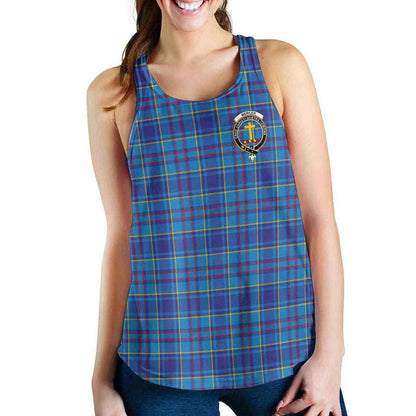 Mercer Tartan Crest Women Racerback Tank