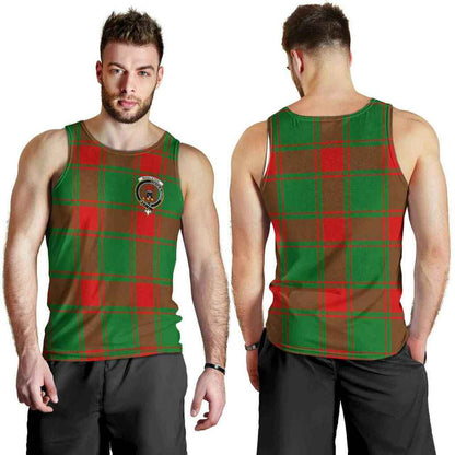 Middleton Tartan Crest Men Tank Top