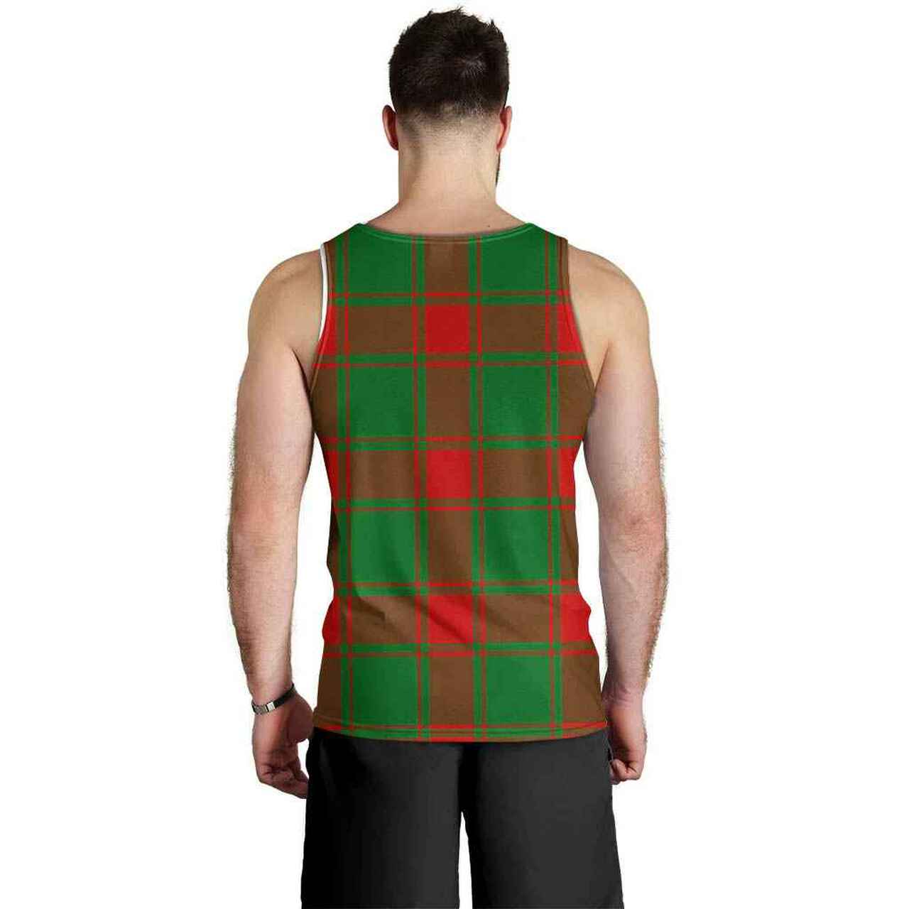 Middleton Tartan Crest Men Tank Top