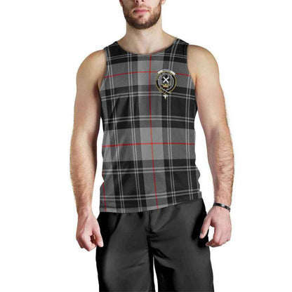 Moffat Tartan Crest Men Tank Top