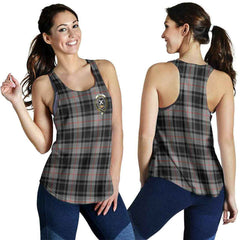 Moffat Tartan Crest Women Racerback Tank