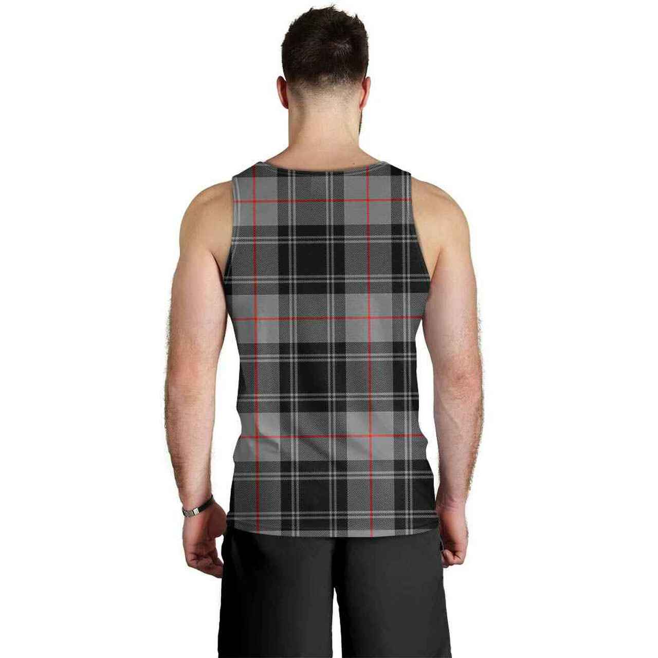 Moffat Modern Tartan Plaid Men Tank Top