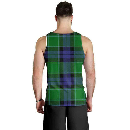 Monteith Tartan Crest Men Tank Top