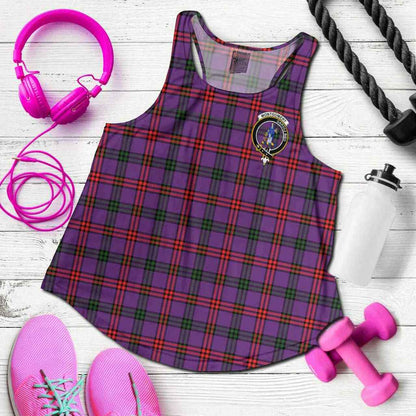 Montgomery Tartan Crest Women Racerback Tank