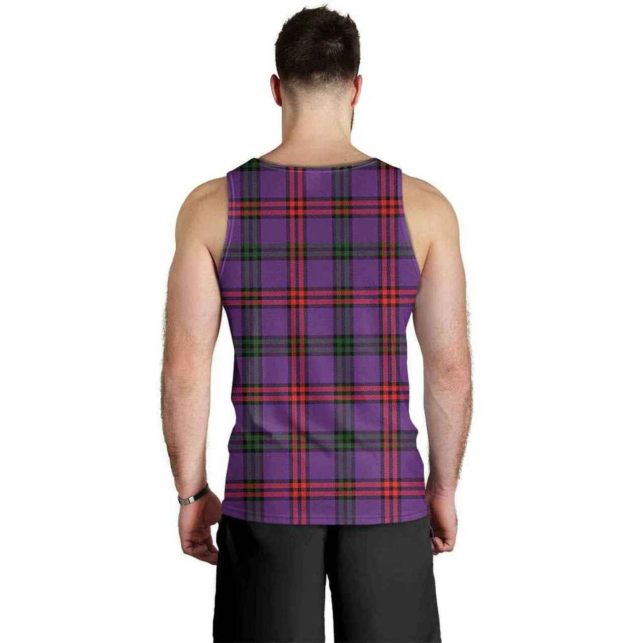 Montgomery Modern Tartan Plaid Men Tank Top