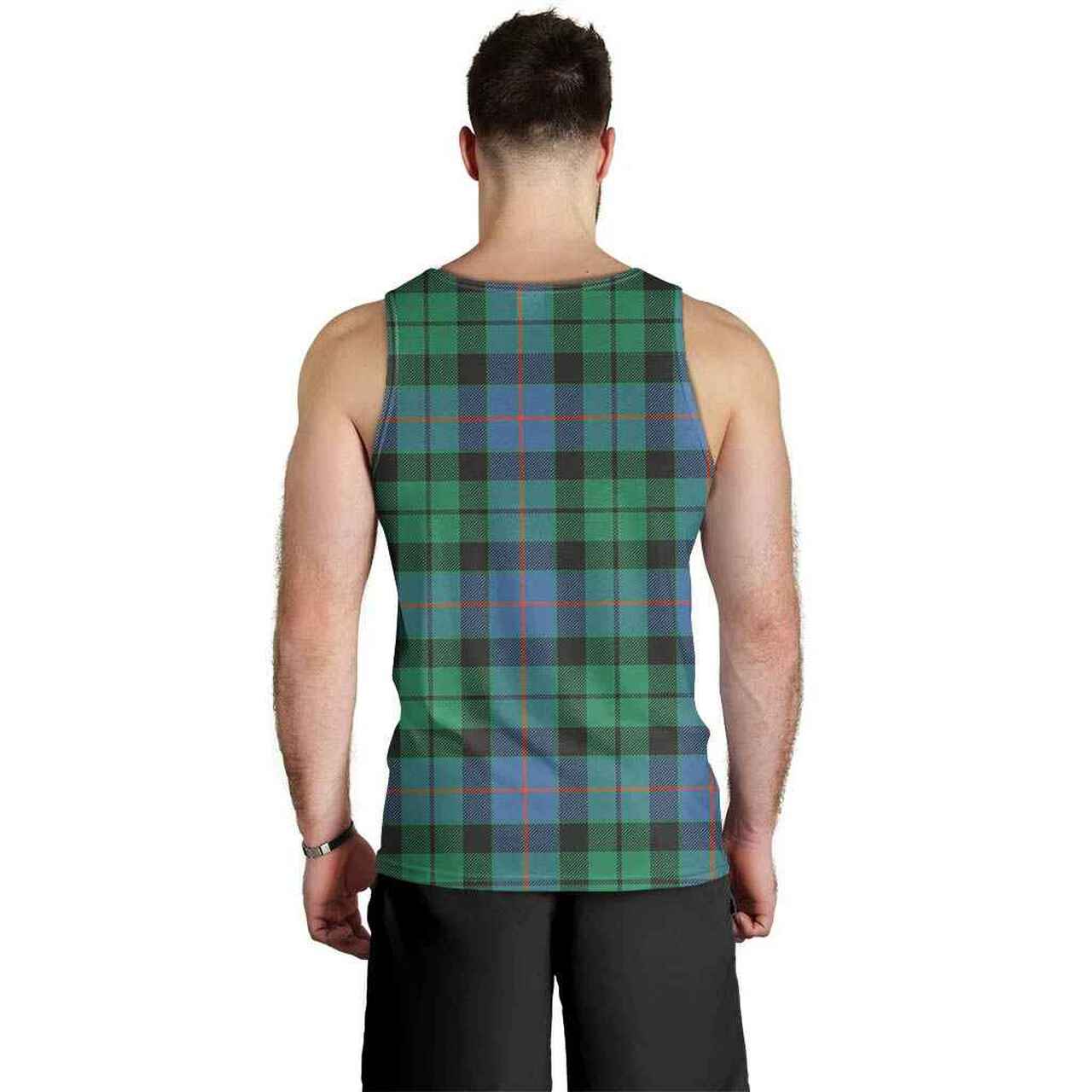 Morrison Ancient Tartan Plaid Men Tank Top