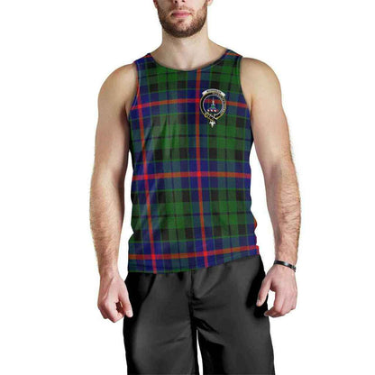 Morrison Tartan Crest Men Tank Top