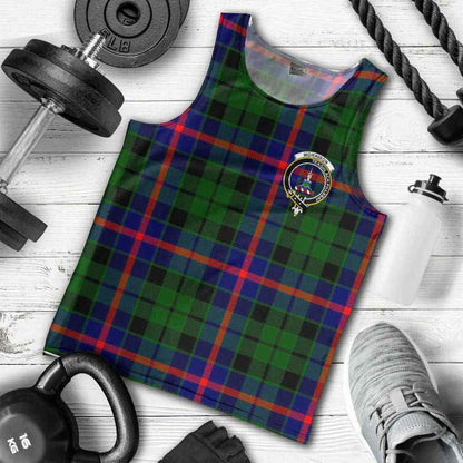 Morrison Tartan Crest Men Tank Top