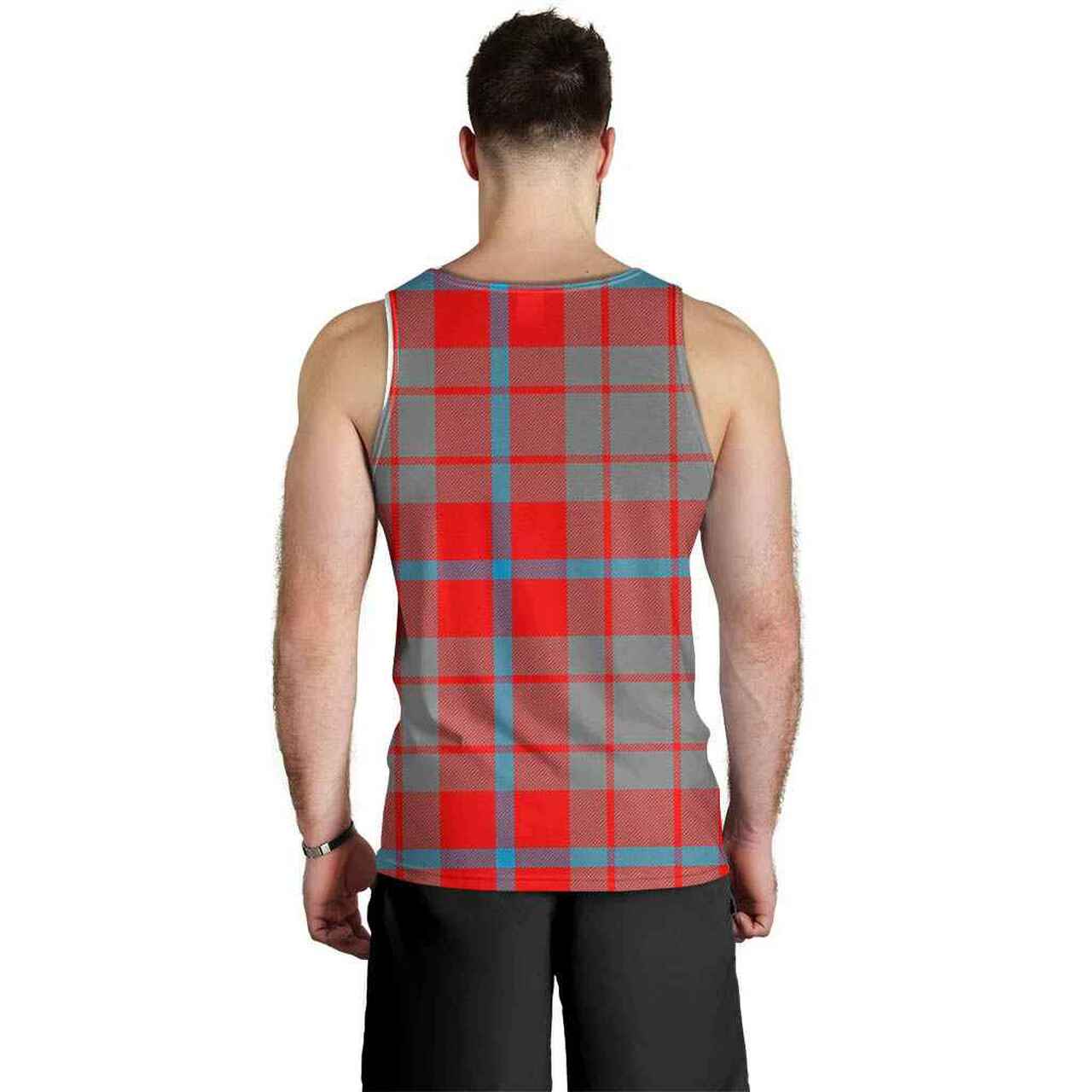 Moubray Tartan Crest Men Tank Top