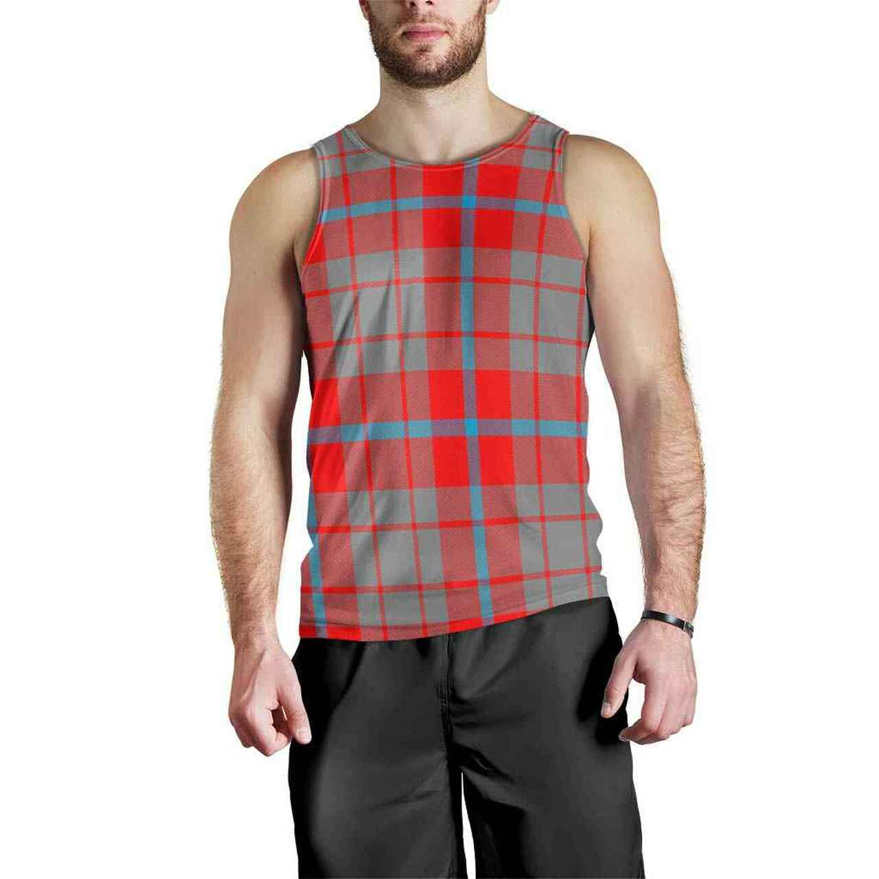 Moubray Tartan Plaid Men Tank Top