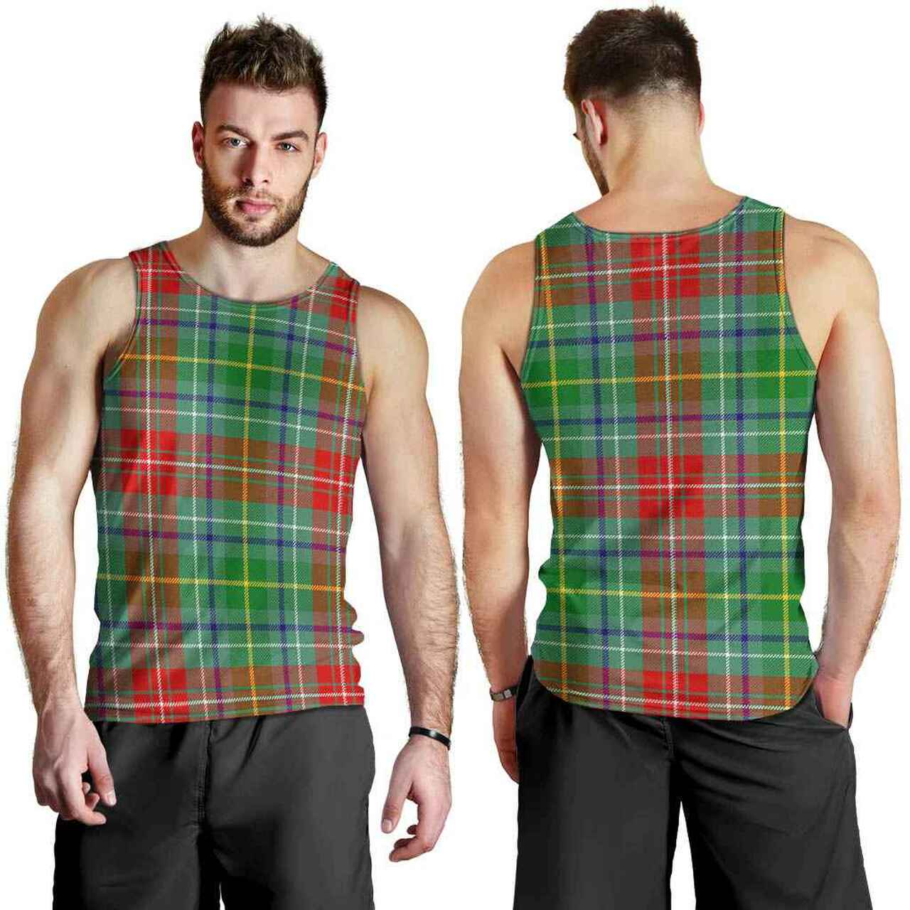 Muirhead Tartan Plaid Men Tank Top