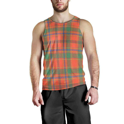 Munro Ancient Tartan Plaid Men Tank Top