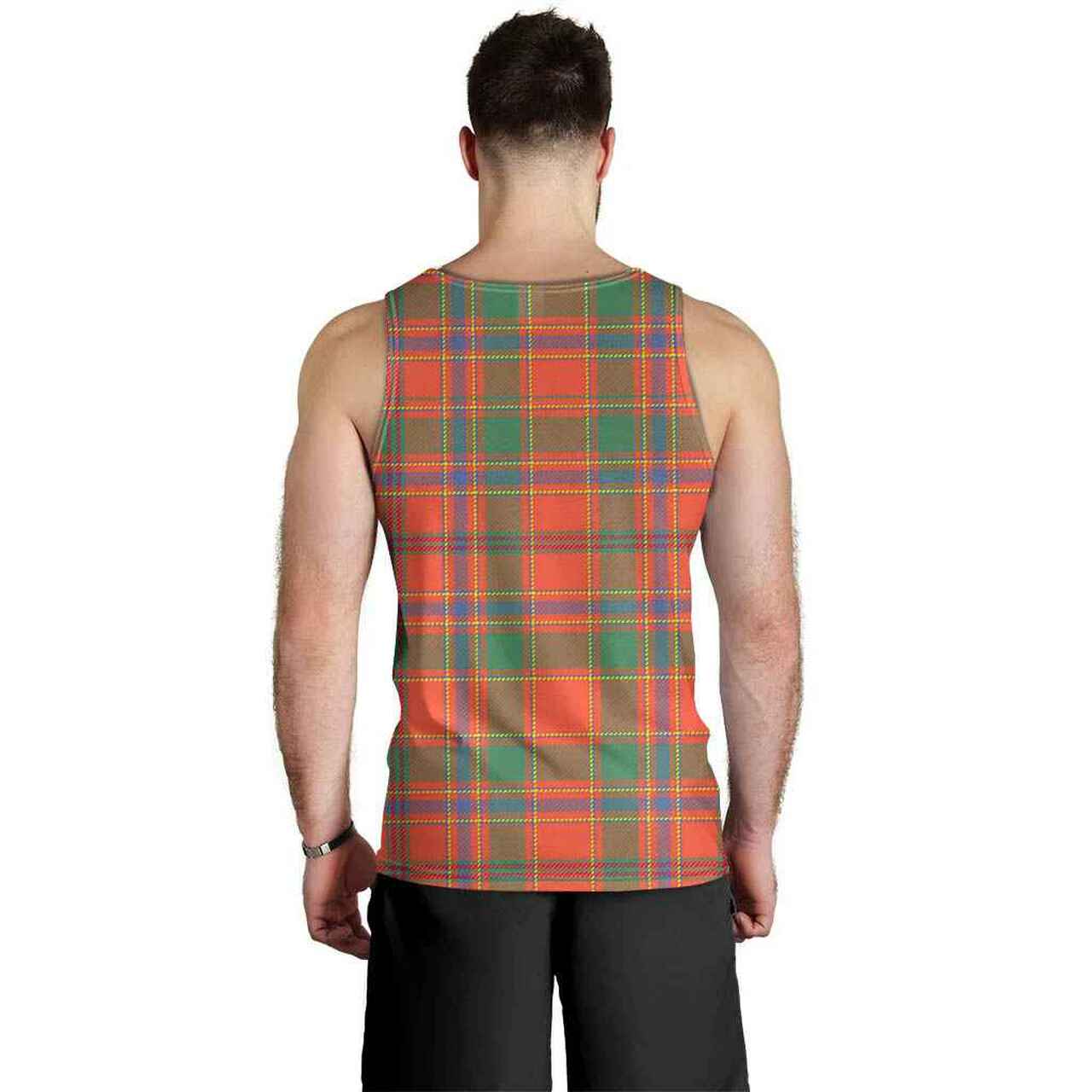 Munro Ancient Tartan Plaid Men Tank Top