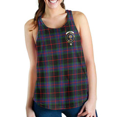 Nairn Tartan Crest Women Racerback Tank