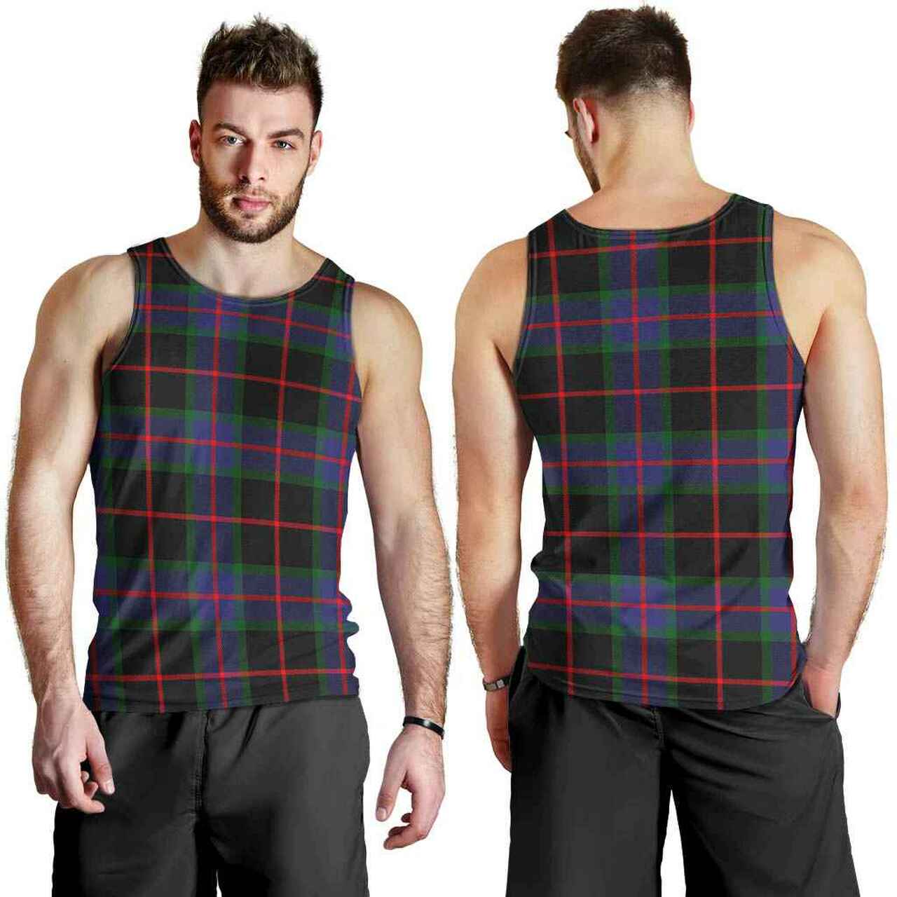 Nairn Tartan Plaid Men Tank Top