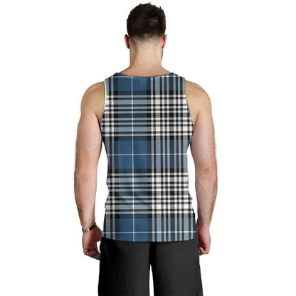 Napier Tartan Crest Men Tank Top