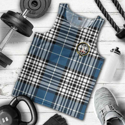 Napier Tartan Crest Men Tank Top