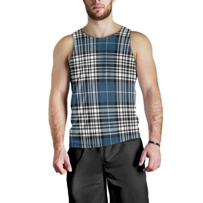 Napier Modern Tartan Plaid Men Tank Top