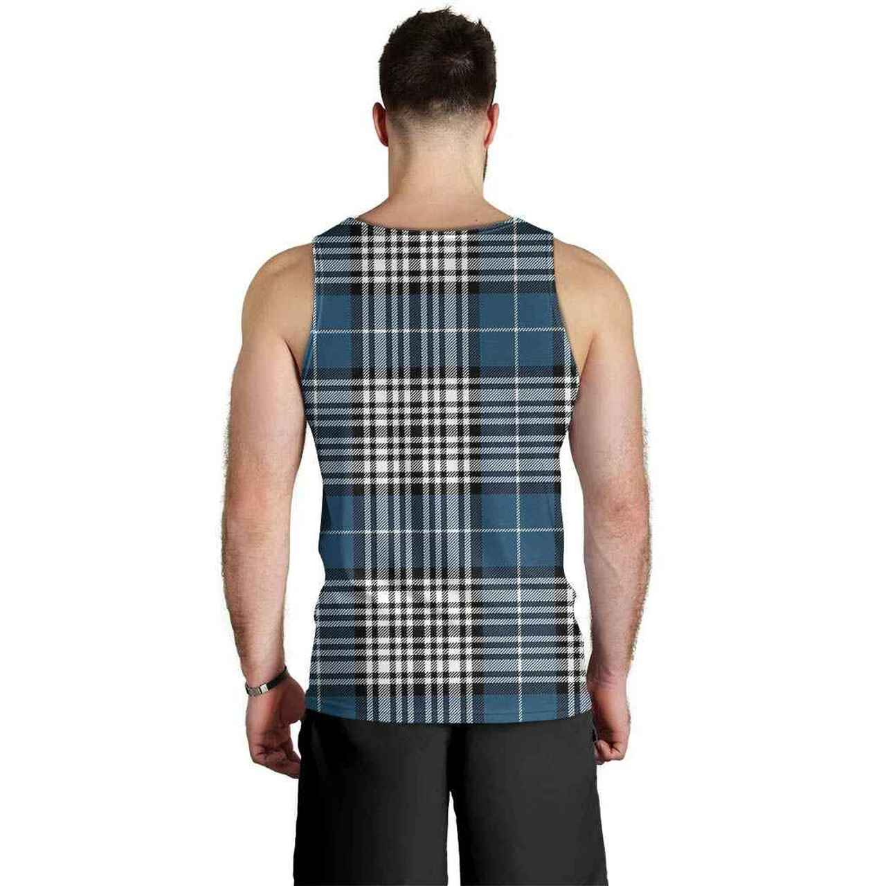 Napier Modern Tartan Plaid Men Tank Top