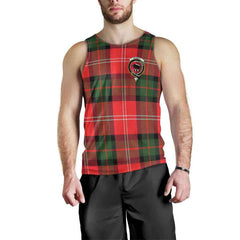 Nesbitt Tartan Crest Men Tank Top