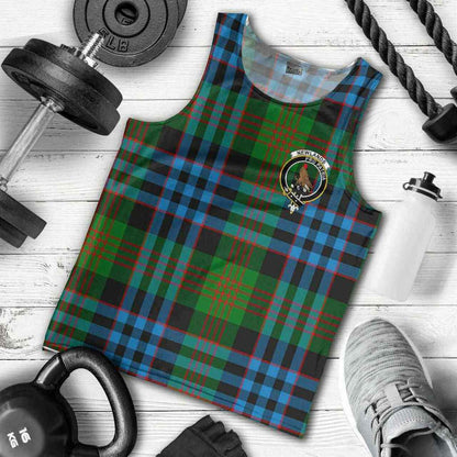 Newlands Tartan Crest Men Tank Top