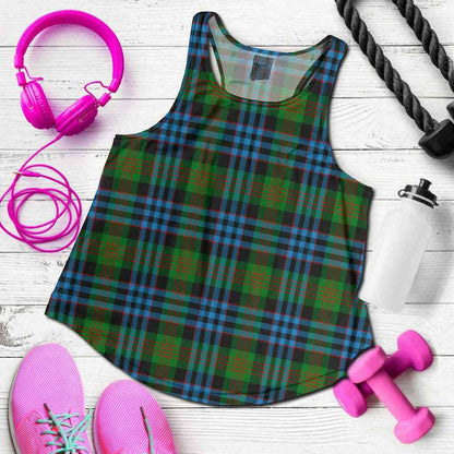 Newlands of Lauriston Tartan Plaid Women Racerback Tank