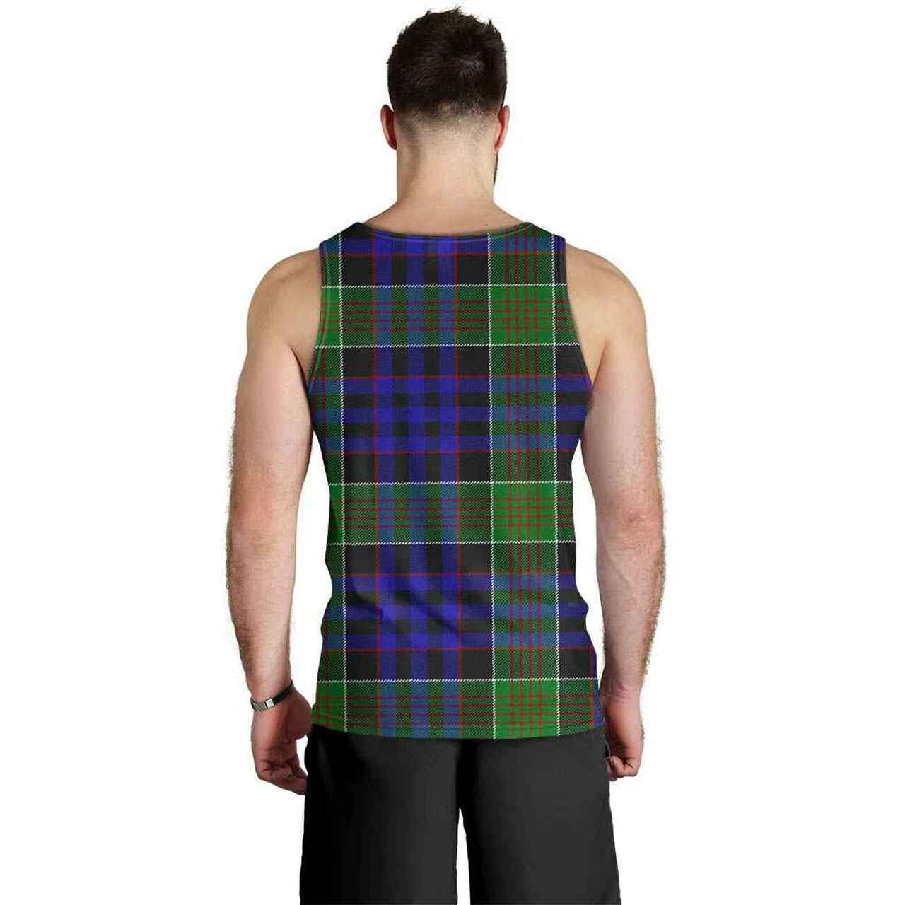 Newman Tartan Plaid Men Tank Top