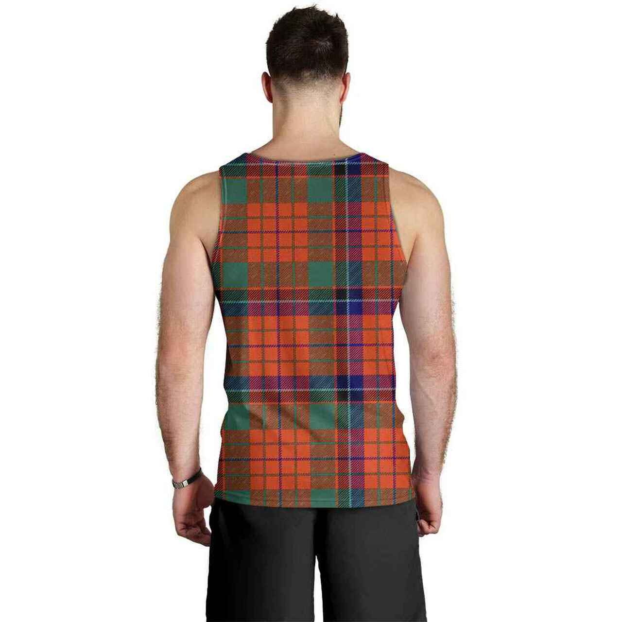 Nicolson Ancient Tartan Plaid Men Tank Top