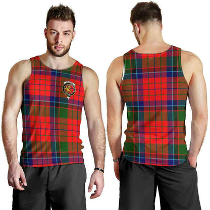 Nicolson Tartan Crest Men Tank Top