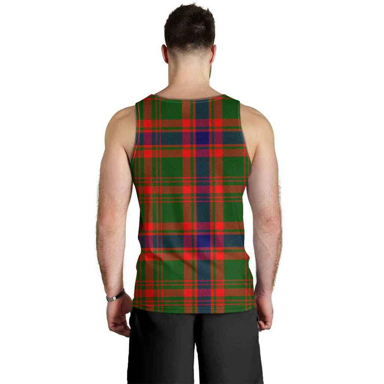 Nithsdale District Tartan Plaid Men Tank Top