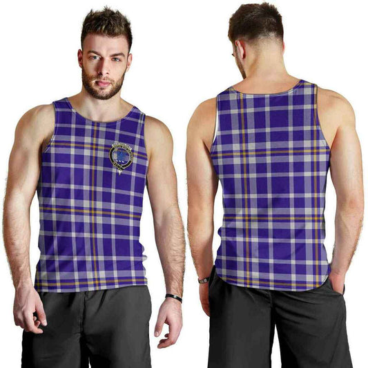 Ochterlony Tartan Crest Men Tank Top