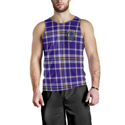 Ochterlony Tartan Crest Men Tank Top