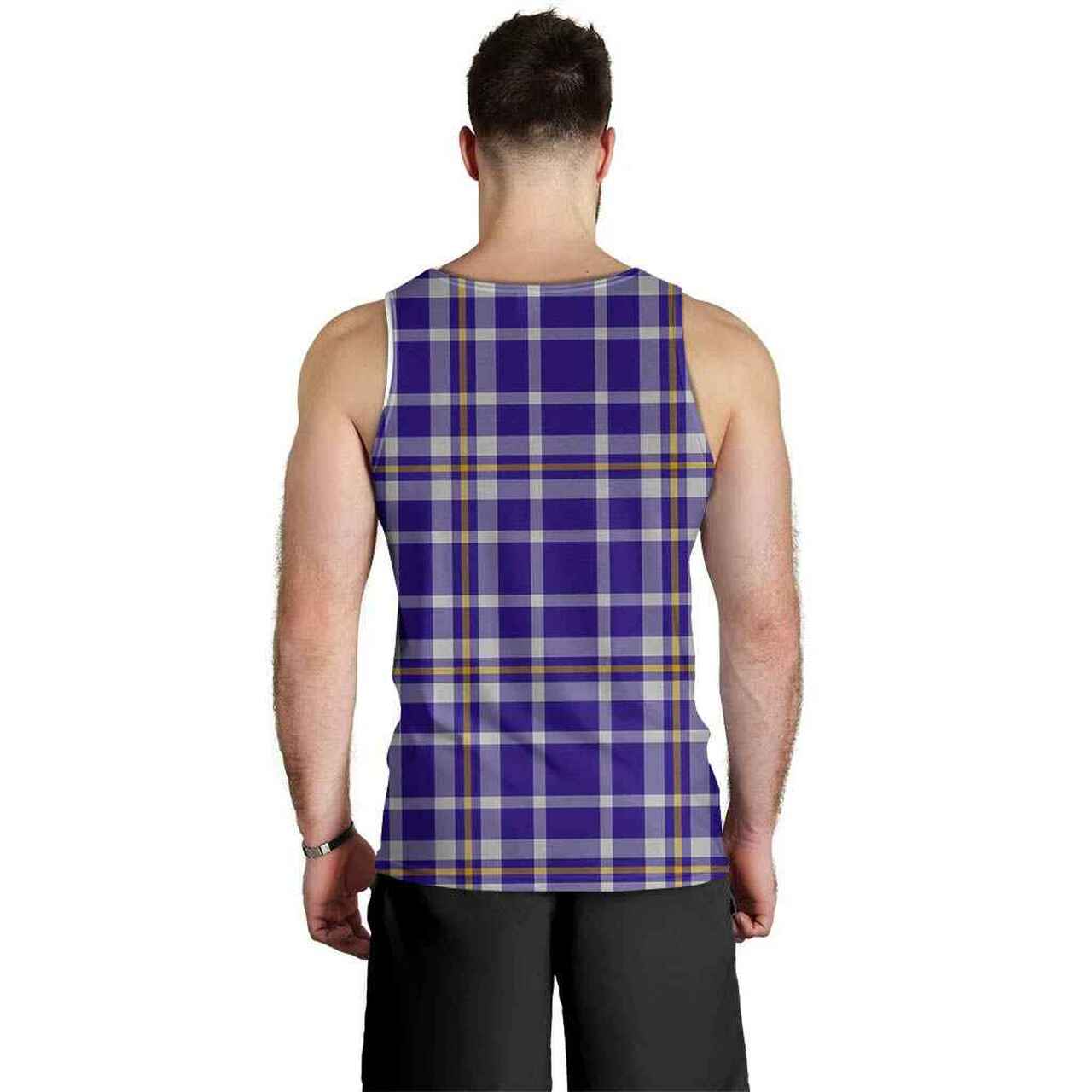 Ochterlony Tartan Crest Men Tank Top