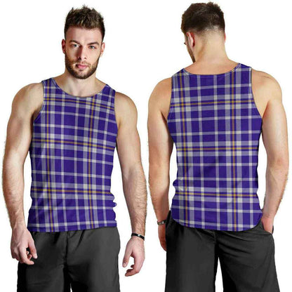 Ochterlony Tartan Plaid Men Tank Top