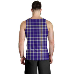 Ochterlony Tartan Plaid Men Tank Top