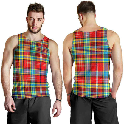 Ogilvie Tartan Plaid Men Tank Top