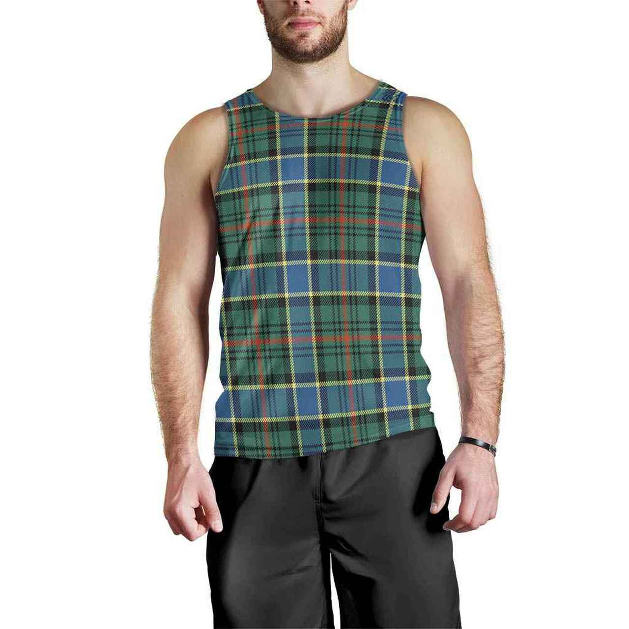 Ogilvie Hunting Ancient Tartan Plaid Men Tank Top