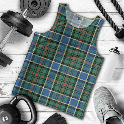 Ogilvie Hunting Ancient Tartan Plaid Men Tank Top