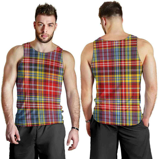 Ogilvie of Airlie Ancient Tartan Plaid Men Tank Top