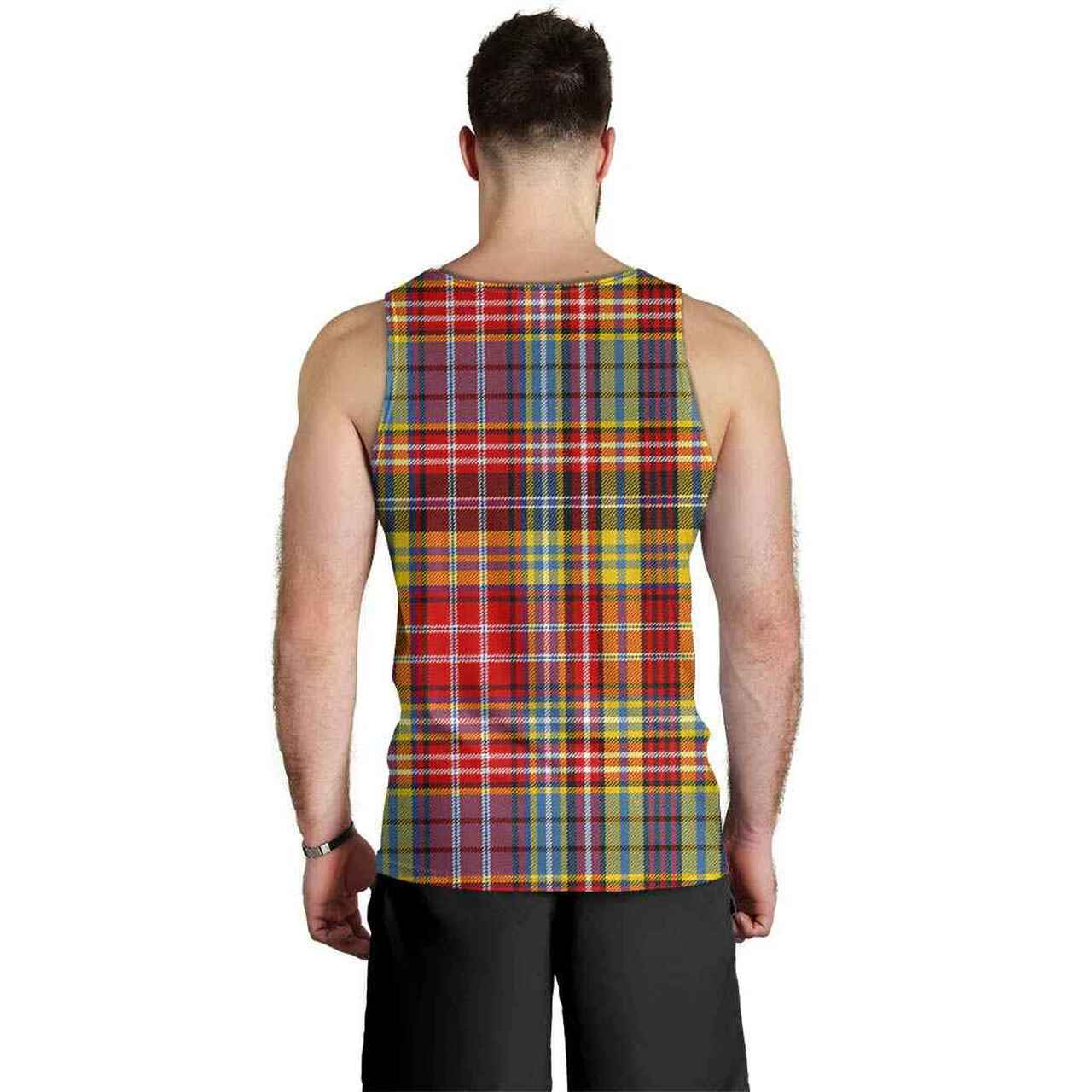 Ogilvie of Airlie Ancient Tartan Plaid Men Tank Top