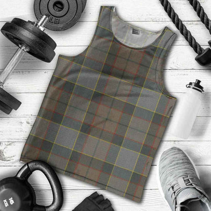 Outlander Fraser Tartan Plaid Men Tank Top