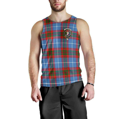 Pennycook Tartan Crest Men Tank Top