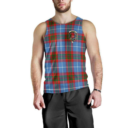 Pentland Tartan Crest Men Tank Top