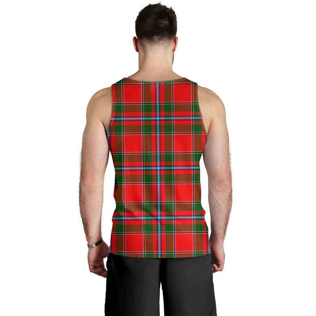 Perthshire District Tartan Plaid Men Tank Top