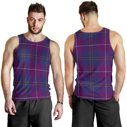 Pride of Glencoe Tartan Plaid Men Tank Top