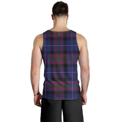 Pride of Scotland Tartan Plaid Men Tank Top