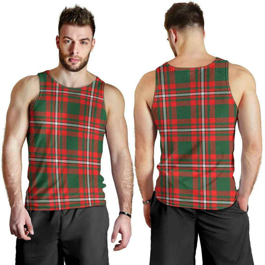 Princess Margaret Tartan Plaid Men Tank Top