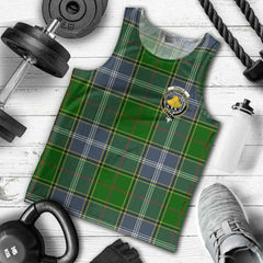 Pringle Tartan Crest Men Tank Top
