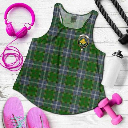 Pringle Tartan Crest Women Racerback Tank