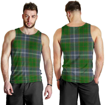 Pringle Tartan Plaid Men Tank Top